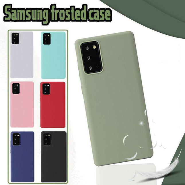 Green Shockproof Cover Slim Case For Samsung S21 S10 S20 Plus Ultra Fe Note20 - Aimall