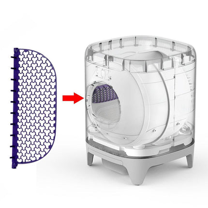 Automatic Cat Litter Box Toilet Anti-odor Pad Sand Filter Net Accessories