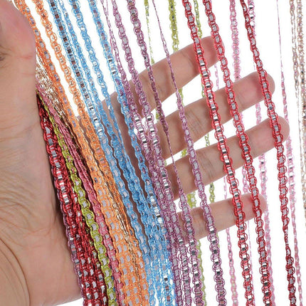 Tassel Decoration Fly Screen Panel Room Door Curtain Divider Window Bead String