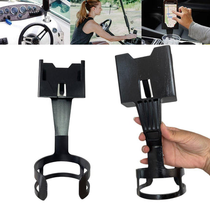 Cup Holder Phone Mount Adjustable Car Phone Holder Cradle for Smartphones