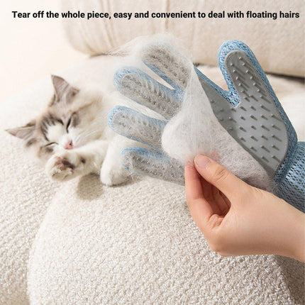 Pet Hair Removal Brush Cat Gloves Dog Bath Massage Comb Pet Grooming Supplies