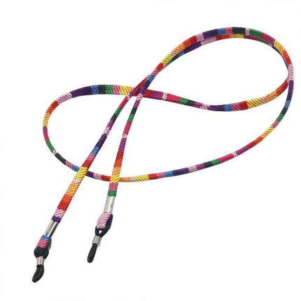 5 PCS Colorful Sunglasses Strap Eyeglass Chain Reading Glasses Holder Neck Cord - Aimall