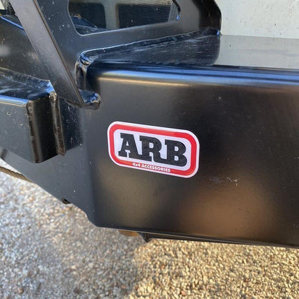 ARB Domed Decal Sticker Resin 100x44mm Deluxe Bullbar Roof Rack Nissan Toyota AU - Aimall