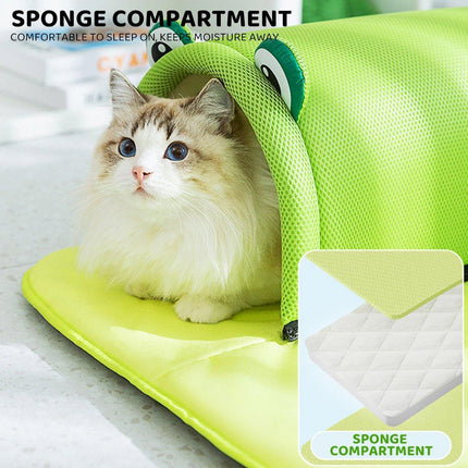 Washable Cat Tunnel Nest Corner Passage Cat House Easy Clean Pet Furniture