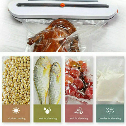 Vacuum Food Sealer Bags Saver Seal Storage Precut Commercial Grade - Aimall