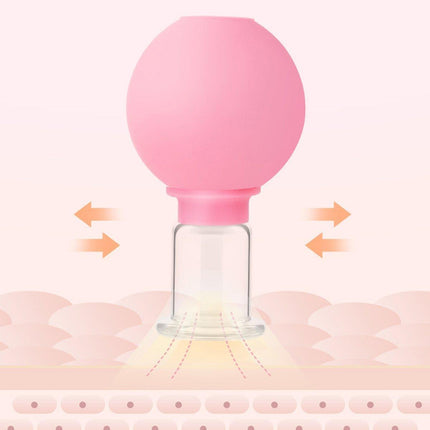4PCS Facial Cupping Massage Set Vacuum Scraping Lifting Tool for Face Skin Care