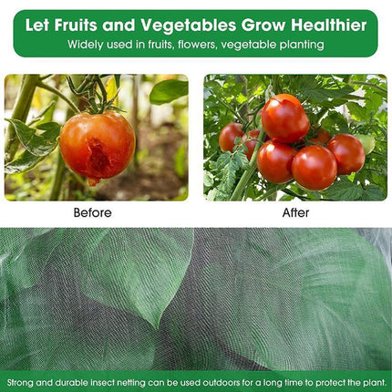6/10M Netting Insect Bug Fly Fruit Mesh Net Vegetable Plant Protection Cover - Aimall