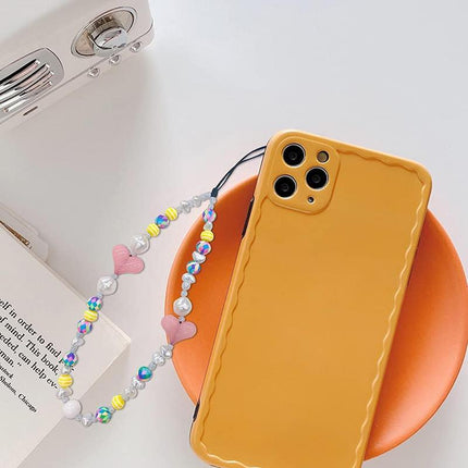 Mobile Strap Phone Charm Beads Chain Jewelry Crystal Stone Anti-Lost Lanyard - Aimall