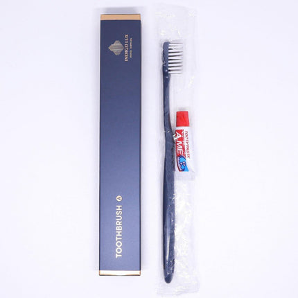 Star Hotel Toiletries Toothbrush and Toothpaste Set for Guesthouse Travel Use