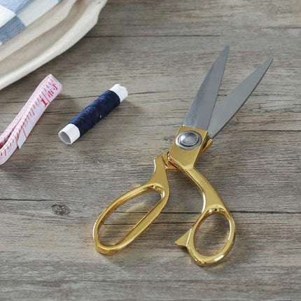 10.5'' Scissors Tailor Dressmaking Sewing Cutting Trimming Fabric Cutting Shear - Aimall