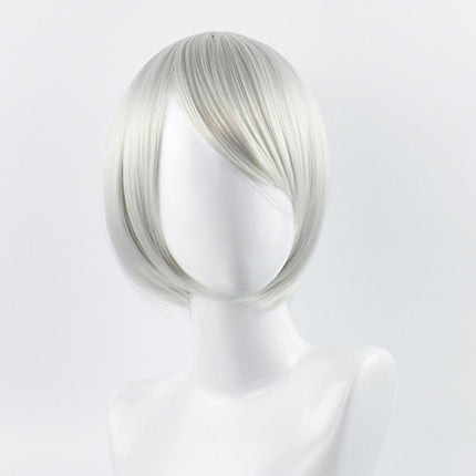Neil Mechanical Epoch 2B Silver White Wig AU