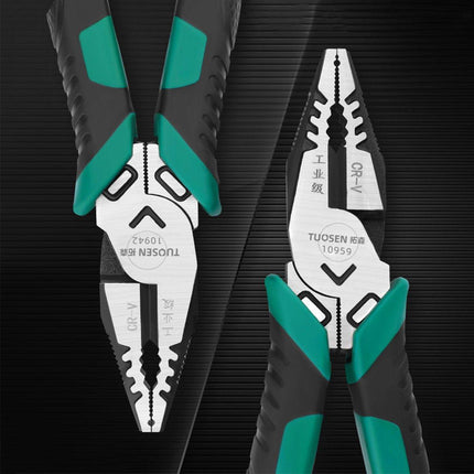Labor-Saving Multi-Functional Tiger Pliers Flat Needle-Nose Diagonal Wire Pliers