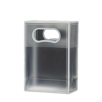 25pcs Transparent PVC Handbag for Wedding Festival Candy Gift Packaging Bag