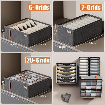 Durable Oxford Organizer: Closet Storage for Clothes, Underwear & Accessories - Aimall