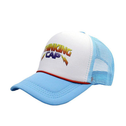 New Baseball Cap Sunscreen Sunshade Cap Hit Color Letter Printed Thinking Cap - Aimall