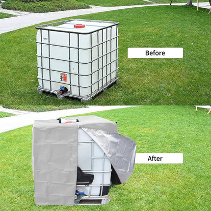 Oxford Cloth Water Tank Cover Dustproof Bucket Protector Heavy Duty Shield Cover