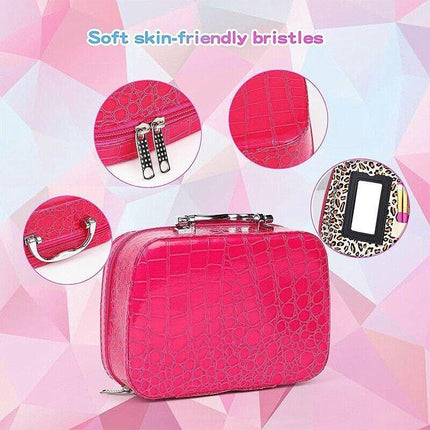 Kids Pretend Make Up Kit Play Beauty Makeup Set Glamour Girl Cosmetic Toy Gift - Aimall