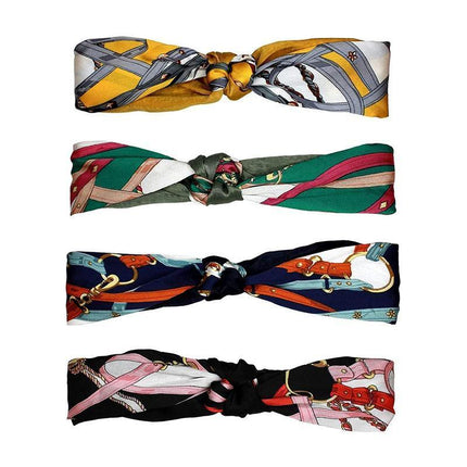 Women Lady Boho Bohemian Cross hair head headband band Scarf Wrap Bandana AU - Aimall