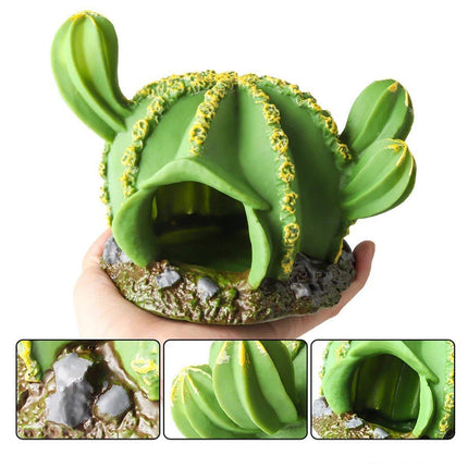 Simulation Cactus Tree Aquarium Ornament Desert Plant Decor for Fish Tank House