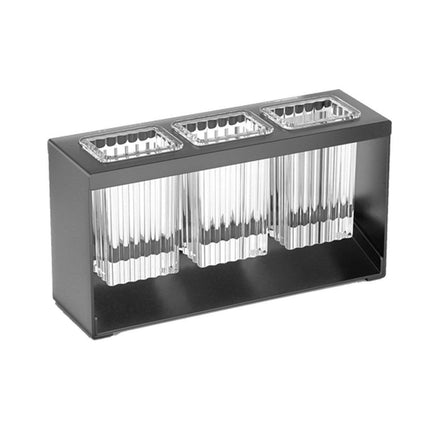 3Holes Multifunctional Kitchen Storage Rack Built-in Storage Box Chopstick Holder