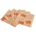 200PCS Vintage Newspaper Print Kraft Paper Bags Eco-Friendly Food Packaging