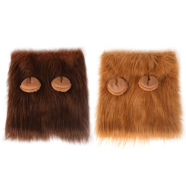 Lion Costume Mane Wig Large Dog Fancy Dress Up Party for Pet Halloween Clothes
