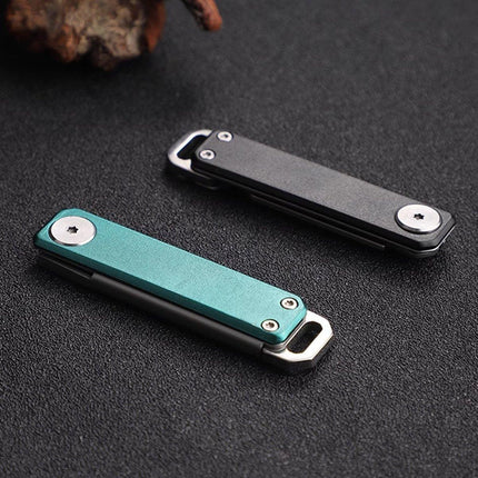Multifunctional Folding Knife Case Opener Portable Bottle Opener EDC Tool Kit