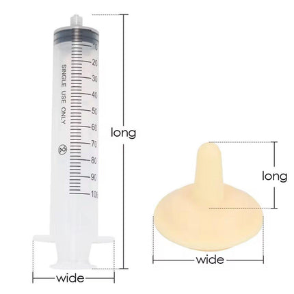 Kitten Puppy Pet Feeding Syringe Feeder Cat Dog Nursing Bottle with Pacifier