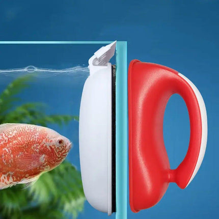 Magnetic Brush Cleaner Cleaning Glass Algae Aquarium Magnet Fish Tank Aquatic - Aimall