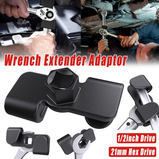 Wrench Extender Adapter 1/2 Inch Drive Converter Tool for Ratchets and Spanners