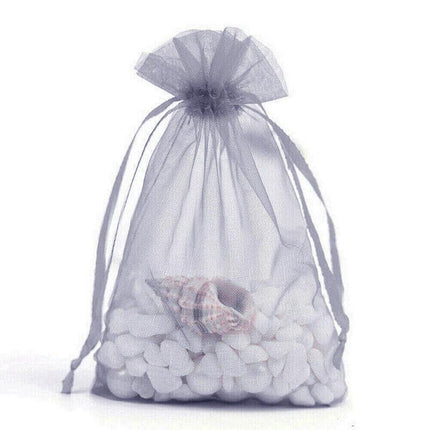 50PCS Organza Bag Sheer Bags Jewellery Wedding Candy Packaging Sheer Bags 10*15 cm - Aimall