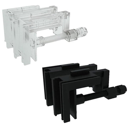 Acrylic Fish Tank Water Pipe Holder Right Angle Inlet Outlet Suction Clip Bracket