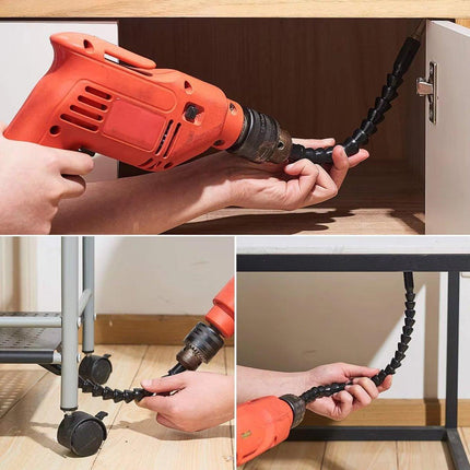10PCS Universal Electric Drill Flexible Shaft Extension Connecting Tool Adapter