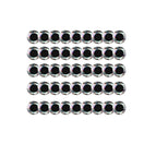 100PCS / 3mm / Silver