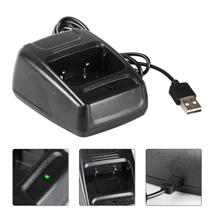 2PCS Charging Base for Radio Walkie For BF-88E