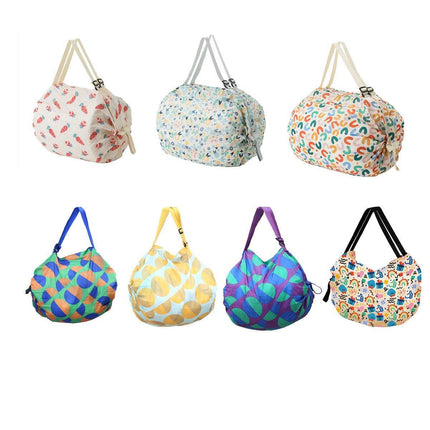Large Foldable Eco-Friendly Shopping Bag Reusable Thickened Portable Travel Tote