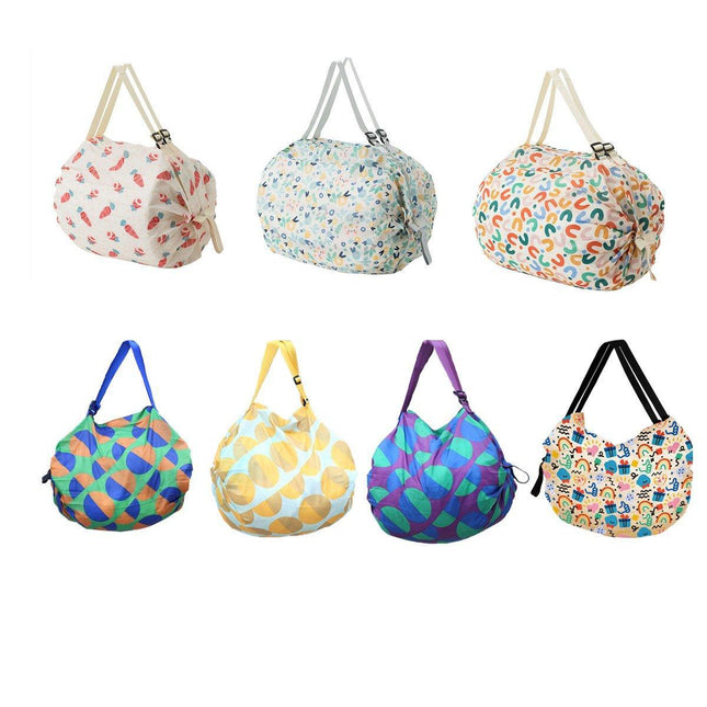 Large Foldable Eco-Friendly Shopping Bag Reusable Thickened Portable Travel Tote