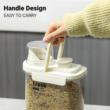 Sealed Moisture-Proof Pet Food Storage Bucket for Cat and Dog Treats Containers