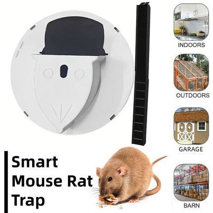 Flip Top Mouse Trap Automatic Indoor Outdoor Mouse Rat Catcher Rodent Trap Set