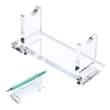Acrylic Single Pen Display Rack Pencil Makeup Brush Transparent Pen Holder Stand