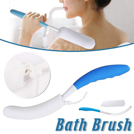 Long Handle Bath Brush Sponge Back Scrubber for Shower Adult Body Cleaning Tool