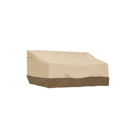 Outdoor Waterproof Patio Chair Lounge Deep Seat Cover Furniture Cover Beige Coffee - Aimall