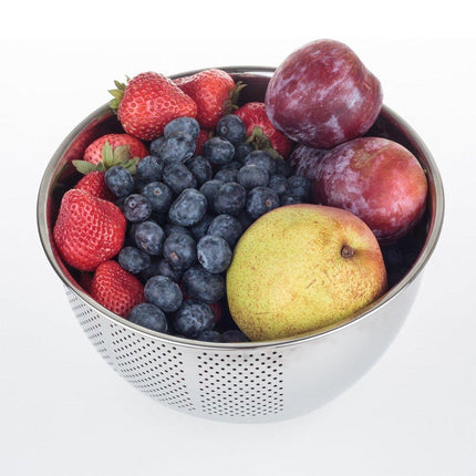 304 Stainless Steel Drain Basket for Rice Washing Vegetables Household Strainer