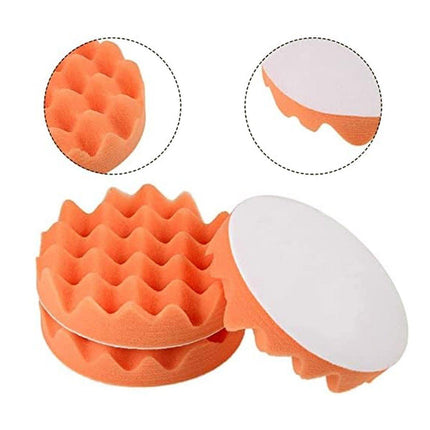 10x 150mm Sponge Polishing Pads 6Inch Waxing Buffing Set for Car Polisher Buffer