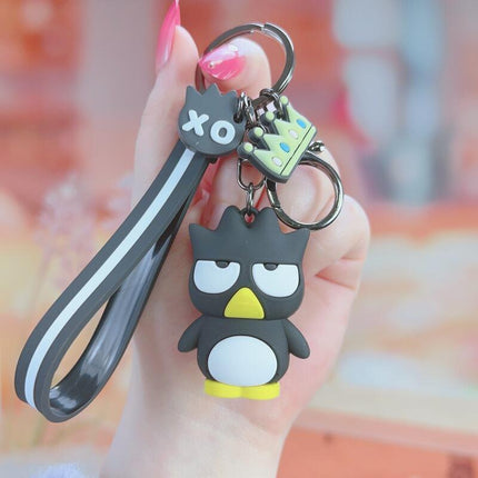 Cute Keychain Cartoon Animation Keyring Melody Kuromi Purin Pendant Accessories AU - Aimall