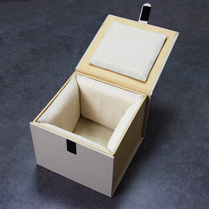 5pcs Small Gift Fabric Flap Box Exquisite Packaging and Storage Boxes Set