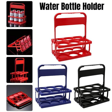 Portable Foldable Plastic Beer Carrier Basket Drinks Storage Tote Stand Holder