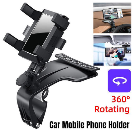 Car Phone Holder Multifunctional Dashboard Mount Universal Phone Holder Stand
