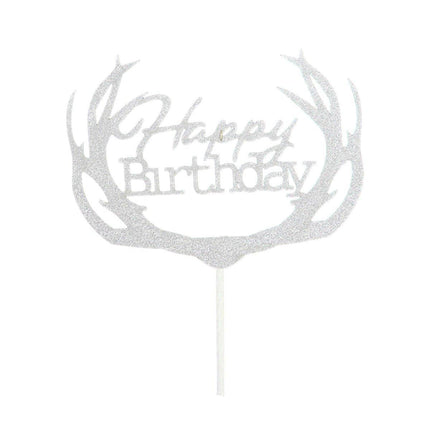 Happy Birthday Cake Topper Colour Printed Acrylic Party Decorations Au Stock - Aimall