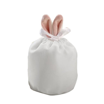 L Size Organizer Birthday Party Bunny Ears Candy Bags Easter Rabbit Gift Packing Bags - Aimall